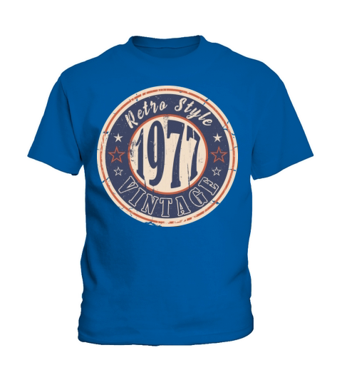 Retro Style Vintage 1977 Kids T-Shirt