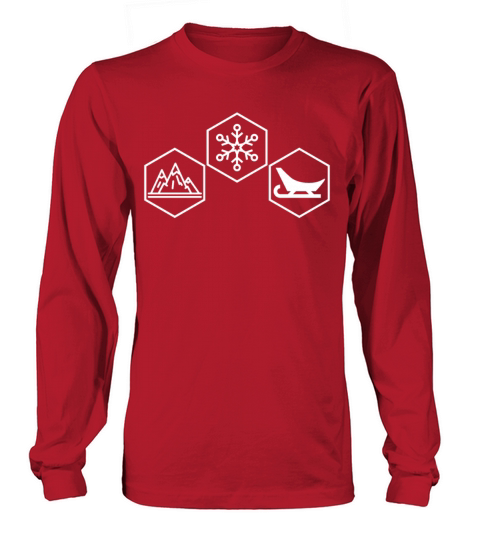 Winter mountains sport snow skis Women's Long Sleeve