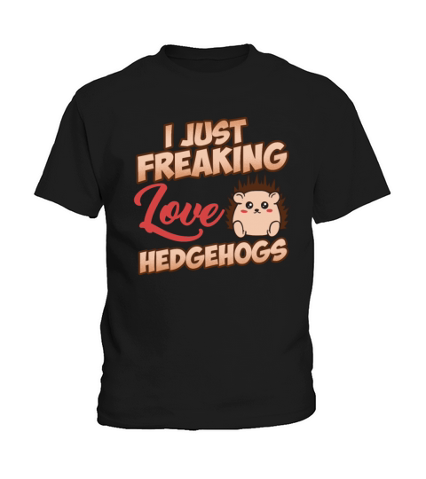 I love hedgehogs Hedgehog animal Kids T-Shirt