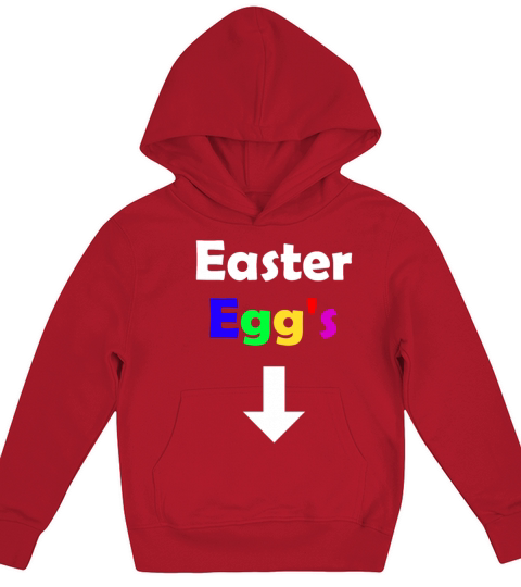 Easter Eggs Kids Hoodie