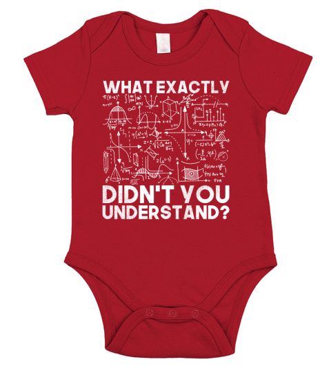 What Exactly Didnt You Understand Physics Short Sleeve Baby One-Piece