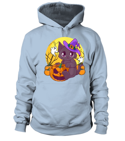 Halloween Cat Cute Women's Hoodie
