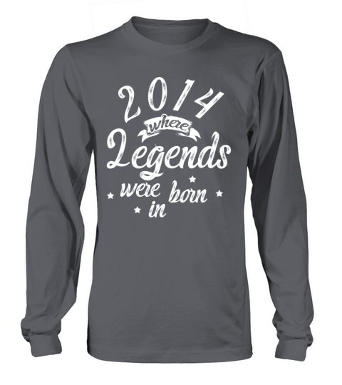2014 Volume Of Legends Vintage Birthday Men's Long Sleeve