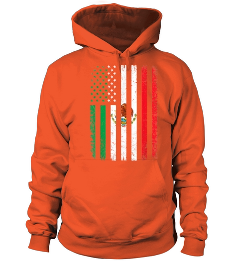 Mexico Flag Shirt USA American Mexican Women's Hoodie
