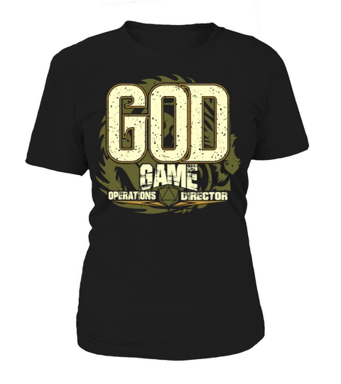 GOD - Game Operations Director Funny Roleplaying Women's T-Shirt