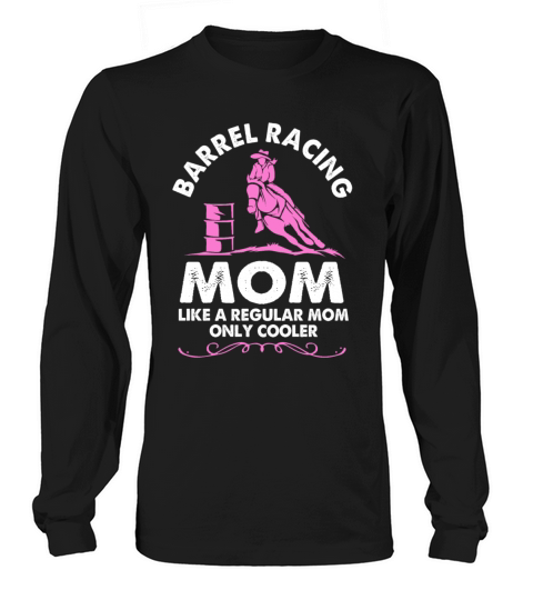 Horse Riding Rodeo Barrel Racing Mom For Women Women's Long Sleeve