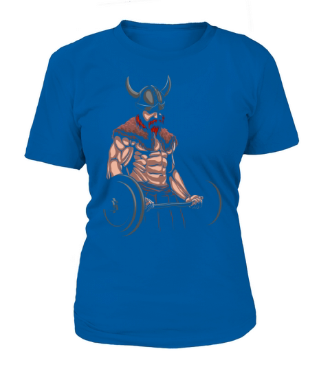 Viking Warrior Viking Fitness Barbell Workout Women's T-Shirt