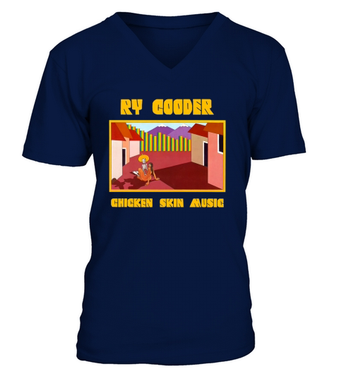 RC Chicken Skin Music V-Neck T-shirt