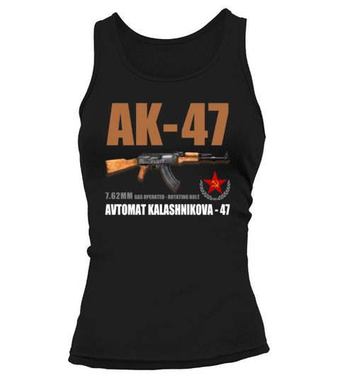AK47 AVTOMAT KALASHNIKOVA T-Shirt Tank top Woman