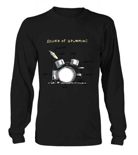 Sound of Drumming - Drumset Women's Long Sleeve