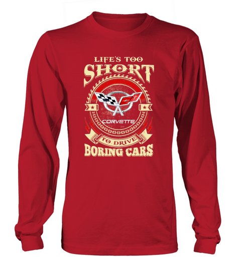 LIFES TOO SHORT CORVETTE C5 Long sleeved Unisex