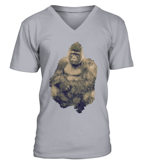 Art Gorilla Men's V-Neck T-shirt