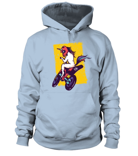 Unicorn Motobike Women's Hoodie