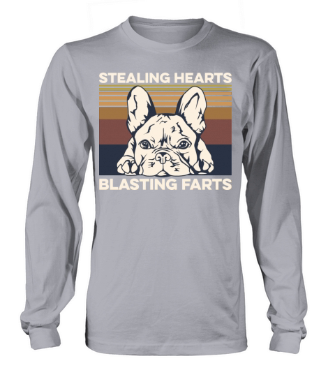 Stealing hearts - blasting farts Quote for a Women's Long Sleeve