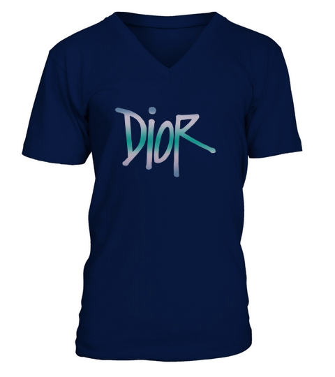 Dior and Shawn V-Neck T-shirt