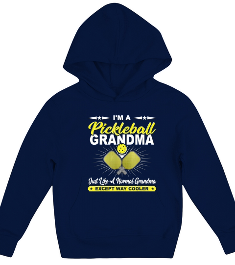 im a pickleball grandma Kids Hoodie