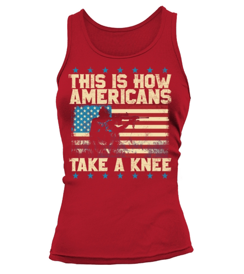 This Is How Americans Take a Knee Women's Tank Top