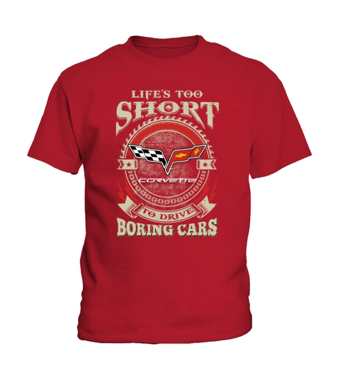 LIFES TOO SHORT CORVETTE C6 Kids T-Shirt