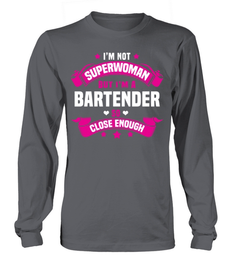 Bartender Men's Long Sleeve