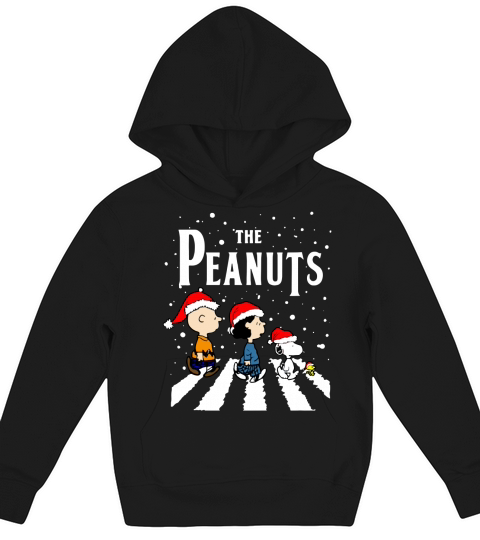 The Peanuts Abbey Road Christmas Snoopy Kids Hoodie