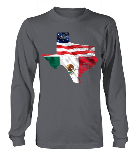 Usa Mexico Flag Texas - Mexican American Patriot Women's Long Sleeve