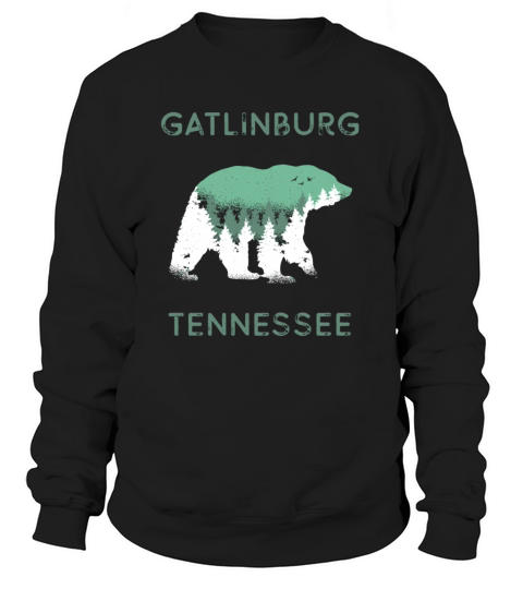 Gatlinburg Tennessee Great Smoky Mountains Bear Women's Sweatshirt