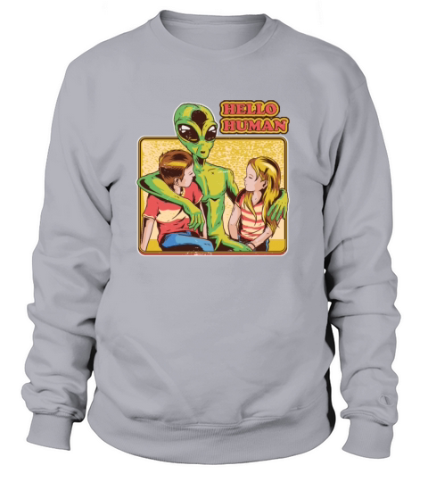 Outerspace Spaceship Scientist Galaxy Planet UFO Women's Sweatshirt