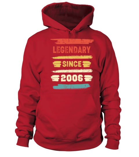 Retro Birthday Gift - Vintage Legendary Since 2006 Women's Hoodie