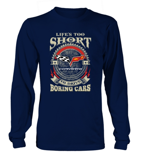 LIFES TOO SHORT CORVETTE C6 Long sleeved Unisex