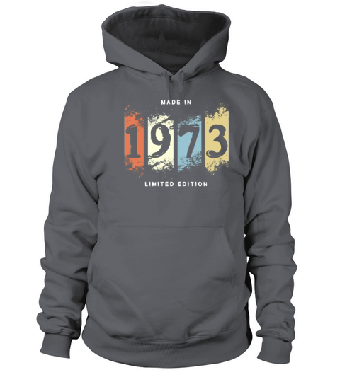 1973 Birthday Gift Vintage Women's Hoodie