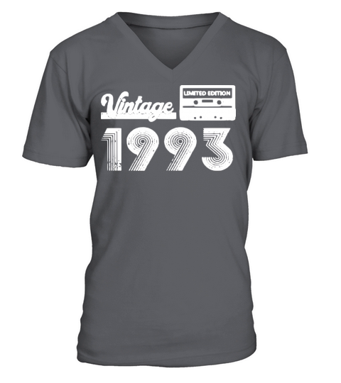 Vintage 1993 Limited Edition Men's V-Neck T-shirt