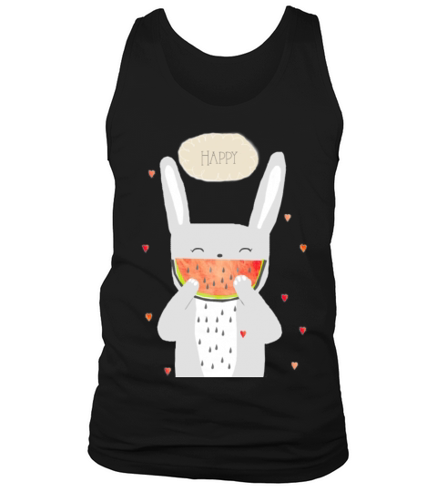Happy Bunny Watermelon Men's Tank Top