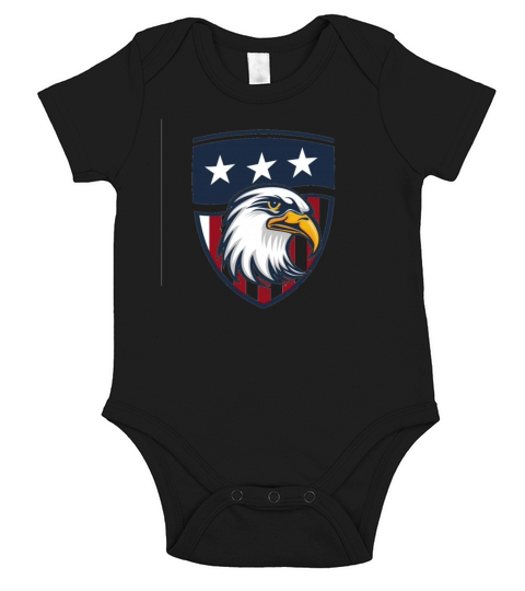 American eagle Short Sleeve Baby One-Piece