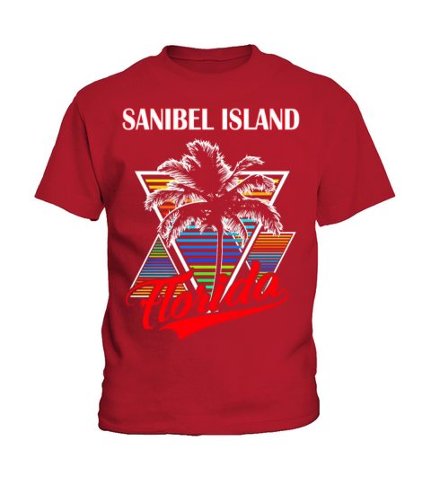 Sanibel Island Shirt Florida Holiday shirt Vacatio Kids T-Shirt