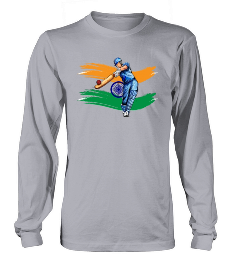 India Cricket Team 2019 Indian Fan World Batsman Women's Long Sleeve