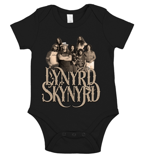 Lynyrd Skynyrd Band Tshirt Short Sleeve Baby One-Piece