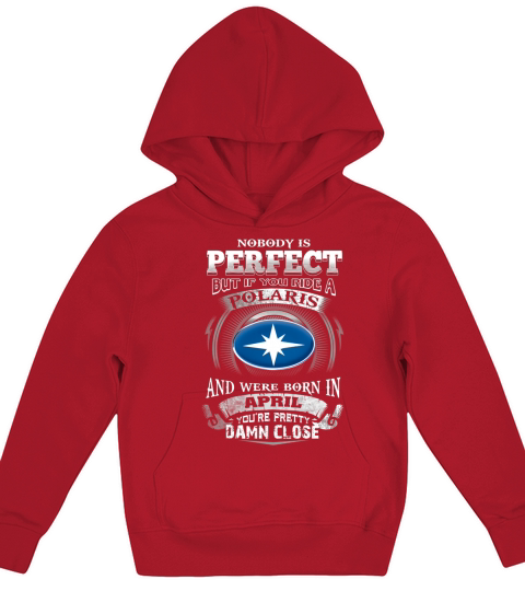 RIDE A POLARIS APRIL Kids Hoodie