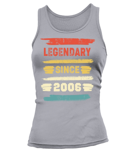 Retro Birthday Gift - Vintage Legendary Since 2006 Women's Tank Top