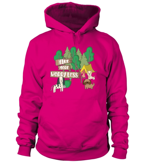 hike more worry less dogs HOODIE Women's Hoodie