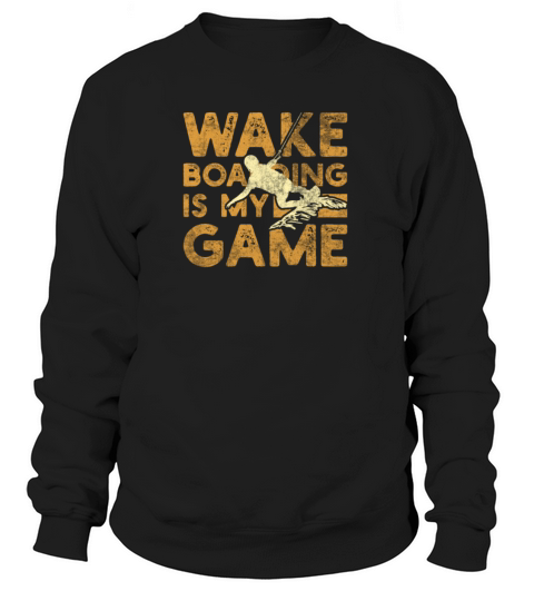 Wake boarding is my game Women's Sweatshirt