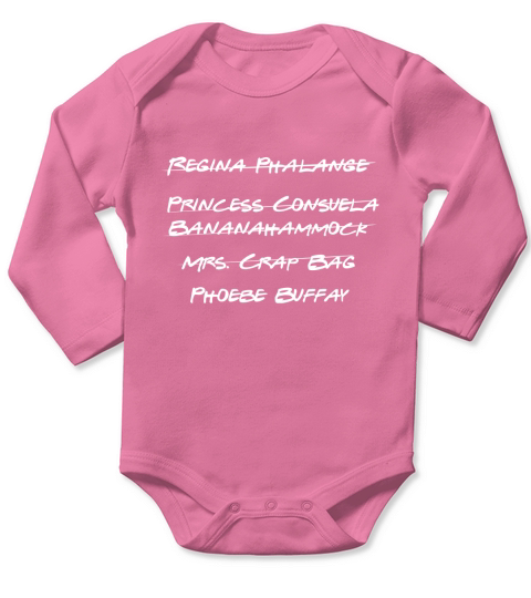 Phoebes nicknames Phoebe Buffay Long Sleeve Baby One-Piece