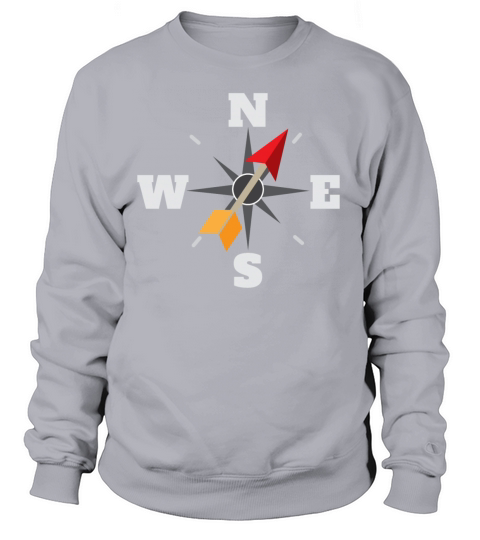 Arrow NESW Navigator Arrow Outdoor Gift Idea Women's Sweatshirt