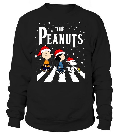 The Peanuts Abbey Road Christmas Snoopy Sweatshirt Unisex