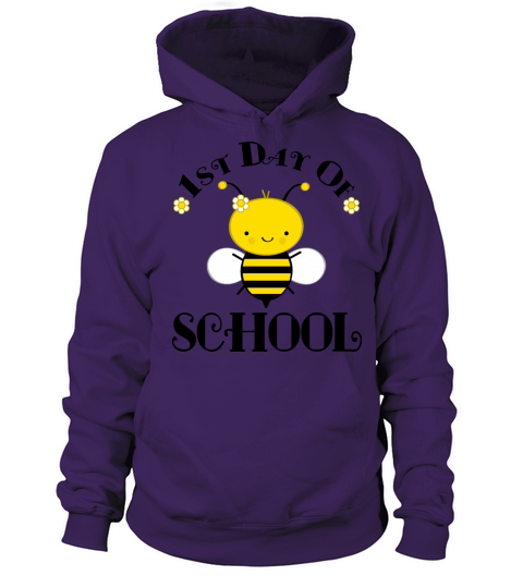 1st Day of School Girls Women's Hoodie
