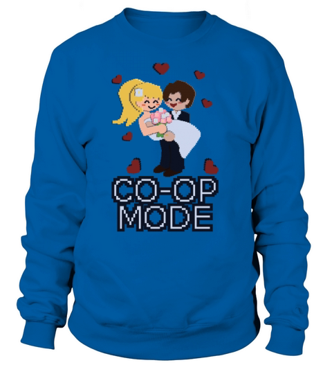 Wedding Bride Groom Gaming Retro Women's Sweatshirt