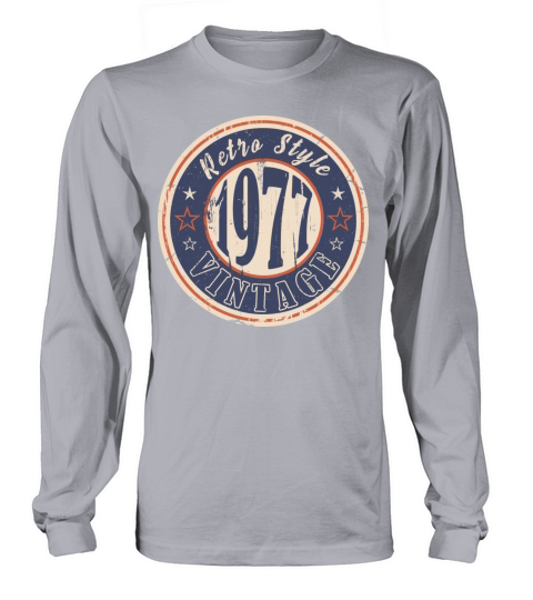 Retro Style Vintage 1977 Women's Long Sleeve