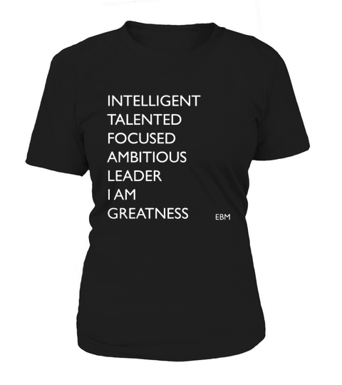 Black Men I AM GREATNESS T-Shirts Women's T-Shirt