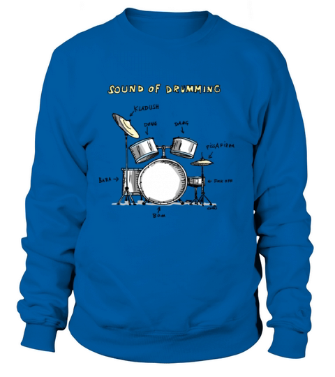 Sound of Drumming - Drumset Women's Sweatshirt