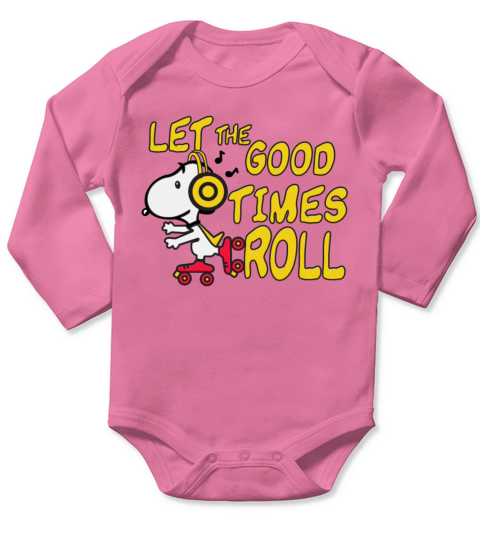 let the good times roll Long Sleeve Baby One-Piece