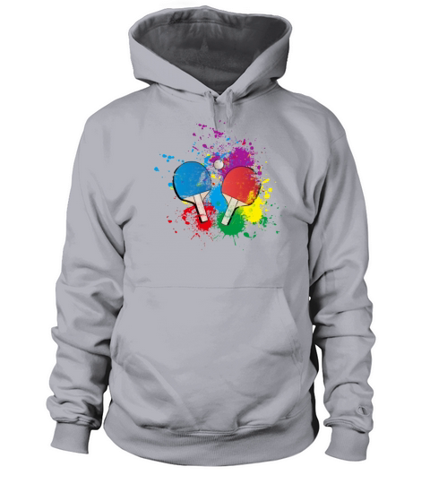 Table Tennis gift for Table Tennis Player colored Women's Hoodie